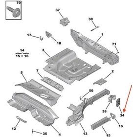 Resim 2008 Arka Panel Havalandırma 9831031680 