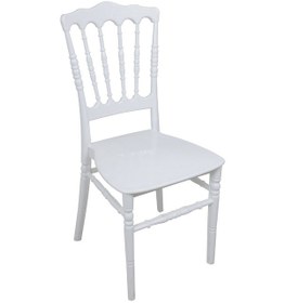 Resim Luna Silver Sandalye Napolyon Beyaz 