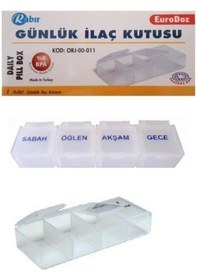 Resim Rabır Günlük Ilaç Kutusu 