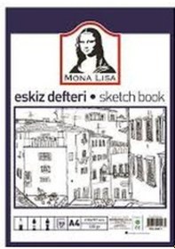 Resim Südor Mona Lisa A4 Eskiz Defteri 50 Yp 120 G 
