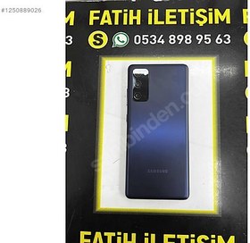 Resim Samsung S20 FE İkinci El TR | 256 GB | Mavi 