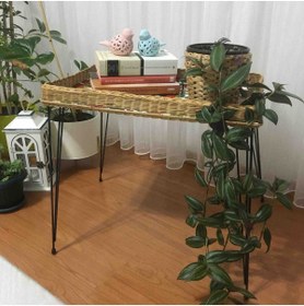 Resim Evnalia Metal Firkete Ayak 50 Cm 4'lü Set Kaşıklık Orta Sehpa Zigon Kütük Ayak 