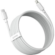 Resim Baseus Wisdom Type-C Lightning 20W Şarj Kablosu 2ADET Set 1.5metr 