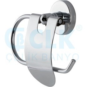 Resim ÇELİK BANYO Tuvalet Kağıtlık 