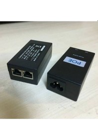 Resim 48 Volt Poe Switch İnjector Poe 48V Poe Power Poe Adaptör 48V 1A 