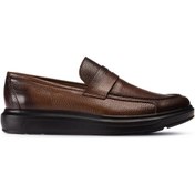 Resim Deery Hakiki Deri Kahverengi Erkek Loafer Kahverengi (539805711) Kahverengi 