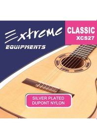Resim Extreme Xcs274 Klasik Gitar Teli 4. Tel Re Gümüş Kaplama Sarı 