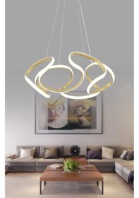 Resim Drone Model Modern Sarkıt Beyaz Işık Ultra Power Hol Avized 