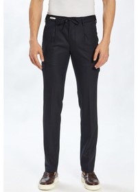 Resim Ecer Liffey Pleated Kargo Pantolon-lacivert Lacivert 