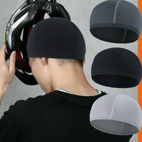 Resim 1pc Soğutma Kask Kapağı: Ter Emici Kask İç Astarı Bisiklet ve Motor için, Polyester Örgü Kumaş, Solunabilir Bisiklet Aksesuarı 