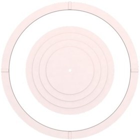 Resim Motifpiyer Lamba Tavan Göbeği Duz-4k-model-yuvarlak-86cm-dış Çitalı Beyaz 