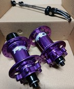 Resim Hassns Pro 7 Mor Ön Arka Yüksek Hub Sesli 32 Delikli Göbek Seti Rulmanlı 