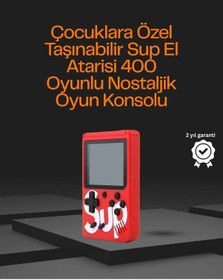 Resim Tv Bağlantılı Şarjlı Retro Oyun Konsolu 