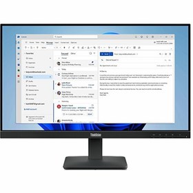 Resim Lenovo ThinkVision S24-4E 64B5KAT1TK 23.8" 100Hz 4Ms VGA+HDMI FullHD IPS Vesa Monitör 