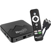 Resim Zemheri Magbox Magroid Infinty 64 Gb Hdd 4 Gb Ram Bluetooth 5g Wifi Ses Komut Kumandalı Android Tv Box 