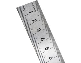 Resim 0199 Çift Taraflı Çelik Cetvel 300 mm 