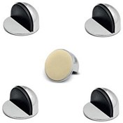 Resim Gürçay Hırdavat Kapı Stoperi Yapışkanlı Mat - 5 Adet 