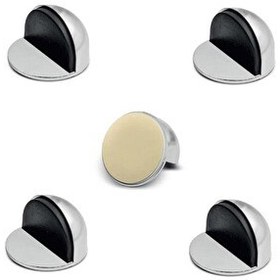 Resim Gürçay Hırdavat Kapı Stoperi Yapışkanlı Mat - 5 Adet 