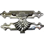 Resim Kutu, Tavla Klipsi, Ön Kilidi No:4 - 62X32 Nikel, 1 Adet 