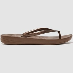 Resim Fitflop Iqushıon Ergonomıc E54 Bronz Kadın Parmak Arası Terlik Bronz 