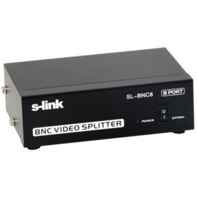 Resim S-Link S-Lınk Sl-Bnc8 8 Port Bnc Splıtter 