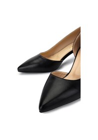 Resim Tamer Tanca Kadın Hakiki Deri Siyah Topuklu Ayakkabı 492 56251 Bn Ayk Y25 Sıyah Siyah 