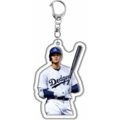 Resim Jump Rabbit Beyzbol Oyuncusu Akrilik Anahtarlık Shohei Otani Kolye Karakter Çevre (Yurt Dışından) 