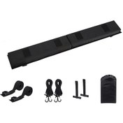 Resim Geeroyoo Otomobil Çatı Yumuşak Pedi, Siyah 600d Oxford Kumaş, Taşıma Çantası Dahil, 760x89x30mm 