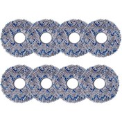 Resim Sunflowerr Değiştirme Için T10 Turbo / Deebot X1 / Omnı / X1 Turbo Vakum Paspas Bezi Yıkanabilir Paspas Pedleri Parçaları (Yurt Dışından) 