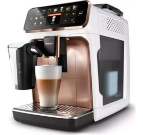 Resim Philips Lattego Süt Köpürtme Sistemli Tam Otomatik Kahve Makinesi, Espresso ve Sütlü Içecekler Için Güçlü, Akıllı ve Kompakt Tasarım Yüksek Performans, Kolay Temizlik ve Keyifli EP5443/70 