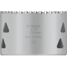 Resim 1 x Pro Multi Malzeme Delik Testeresi (Yumuşak Ahşap, Alçıpan Duvar Için, Ø 76 Mm, Profesyonel Aksesuar Matkap/tornavida) 