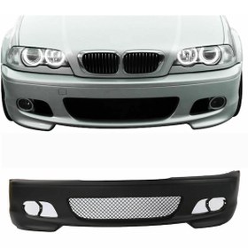 Resim BMW E46 1998.2004 COUPE 2.KAPI PLASTİK M.TECH ÖN TAMPON 