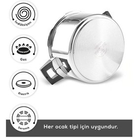 Resim Karaca Quick And Safe İndüksiyon Tabanlı Düdüklü Tencere 7 Lt 