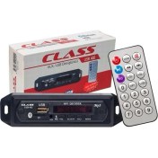 Resim Class Bluetooth-Usb-Sd-Mmc-Aux-Mikrofonlu-Kumandalı Oto Teyp Çevirici Dijital Player USB-402 
