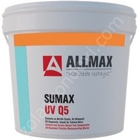 Resim Allmax Sumax Uv Q5 Elastomerik Reçine Esaslı, Uv Dayanımlı, 