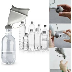 Resim Buffer Buffer® Unisex Taşınabilir Hijjenik Seyahat Tuvalet Aparatı Seyahat Tuvalet Hunisi 