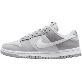 Resim Nike Dunk Low Lx Nbrd Leather Unisex Sneaker Grey Hakiki Deri Unisex Günlük Spor Ayakkabı Gri Gri 