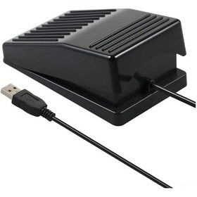 Resim Mufunye Fs22-pm Usb Mekanik Ayak Pedalı - Oyun, Müzik Ve Görüntü Kontrolü İçin Çok Fonksiyonlu 