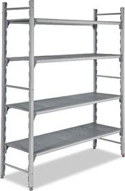 Resim EMP.40344-18 Polipropilen Raflar Düz Tablalı En 344x40x180 cm 