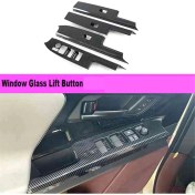 Resim Luenaarry BZ4X 2022-2023 B Için 4 Adet Araba Camı Kaldırma Düğmesi Anahtarı Kapağı (Yurt Dışından) 