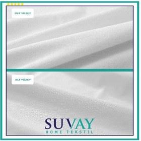 Resim Suvay Micro Su Sıvı Geçirmez Alez Tek Ve Çift Kişilik Alez 
