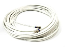 Resim NEXT RG6U4 HD Anten Kablosu 15Metre Sıkmalı F Konnektörlü 