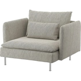 Resim IKEA Bej Lüks Kanepe - Tekli Koltuk 
