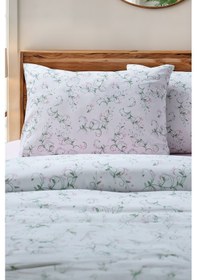 Resim Almira Cotton Feel Nevresim Takımı Çift Kişilik Beyaz 