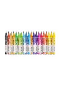 Resim Talens Ecoline Brush Pen Fırça Uçlu Kalem Seti 20 Renk 
