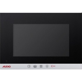 Resim Audıo 001193 7 Inç Görüntülü Siyah Dokunmatik Butonlu Diafon Şube 