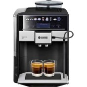 Resim Bosch Tam Otomatik Kahve Makinesi Vero Barista 400 Metalik TIS65429RW Safir Siyahı 