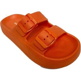 Resim Akınalbella Akınal E282.f.000 Ortopedik Suya Dayanıklı Kız Çocuk Terlik Pastel Turuncu 31-36 Turuncu 