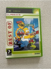 Resim SİERRA XBOX THE SİMPSONS HİT RUN OYUN 
