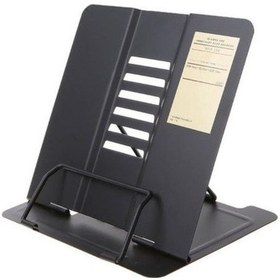 Resim Venturemart Taşınabilir Metal Ayarlanabilir Okuma Kitap Tutucu Destek Doküman Raf Kitap Kavramı Bookend 